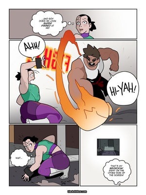 Blackshirtboy- Road Battler 10 Adult Comics comics