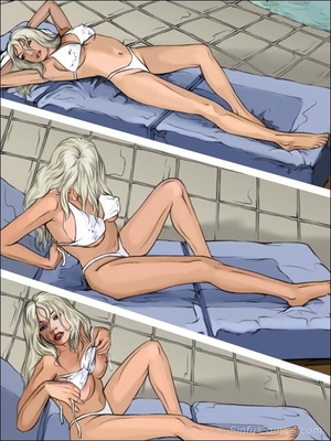 Porn Comics - Britney Spear- Sunbathing, Sinful Porncomics