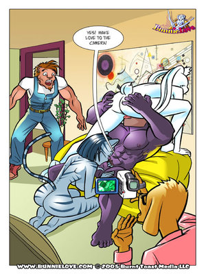 Bunnie Love 6-Old Flames Die Hard 06 Furry Comics comics