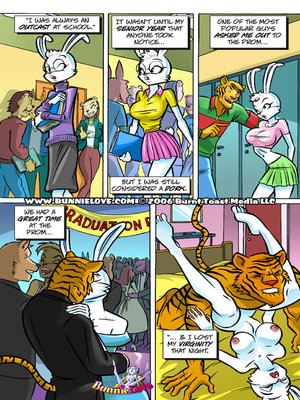 Bunnie Love 6-Old Flames Die Hard 13 Furry Comics comics