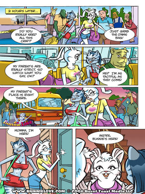 Bunnie Love 6-Old Flames Die Hard 18 Furry Comics comics