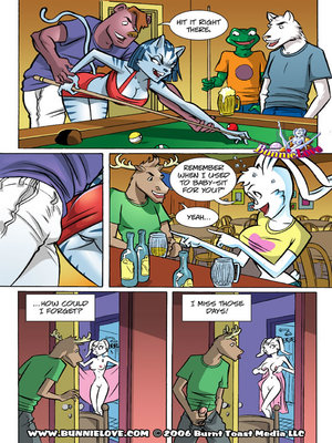 Bunnie Love 6-Old Flames Die Hard 20 Furry Comics comics