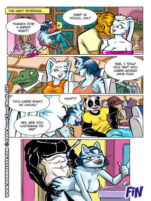 Bunnie Love 6-Old Flames Die Hard 47 Furry Comics comics