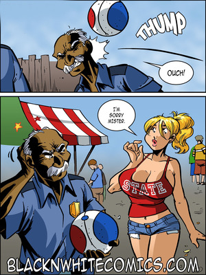 Campus Police 2- BNW 03 Interracial Comics comics