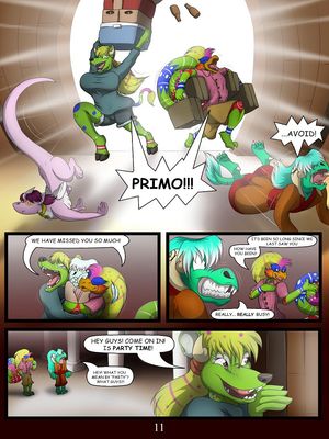 [Chikiota] Nostalgic Moments 12 Furry Comics comics