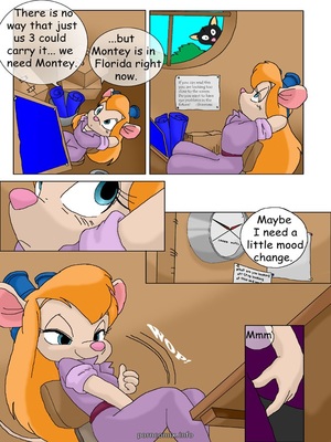 Chip n Dale- Animalise (Rescue Rangers) 03 Furry Comics comics