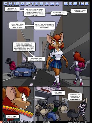 Chiropterana Begins 02 Adult Comics, Furry Comics comics
