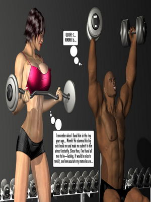 Cindy & Paul at the Gym 02 3D Porn Comics comics
