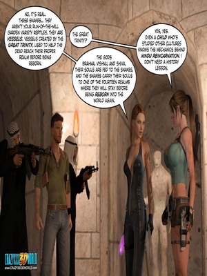 Clara Ravens 3- In The Past 101 3D Porn Comics comics