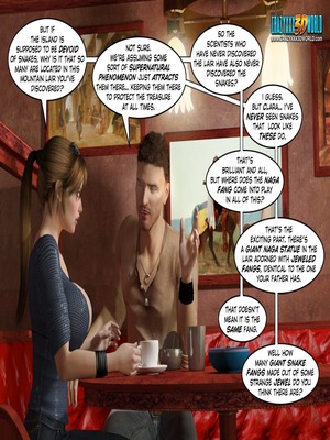 Clara Ravens 3- In The Past 24 3D Porn Comics comics