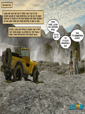 Clara Ravens 3- In The Past 80 3D Porn Comics comics