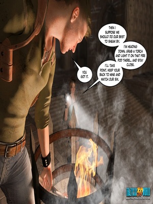 Clara Ravens 3- In The Past 85 3D Porn Comics comics