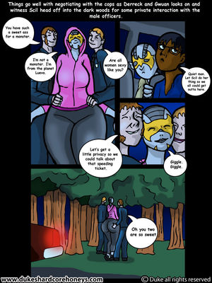 Close Encounters Scil 3- Duke Honey 06 Interracial Comics comics