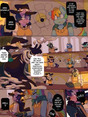Club Stripe- Pony Academy, Chapter 1 First Class 18 Furry Comics comics