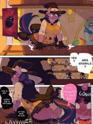 Club Stripe- Pony Academy, Chapter 1 First Class 19 Furry Comics comics