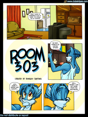 Porn Comics - Clubstripes- Room 303 Furry Comics