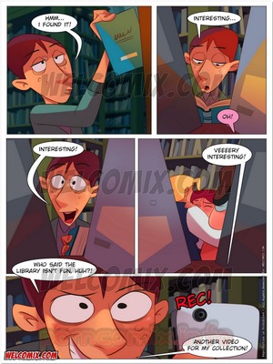 College Perverts 4- Lust in Library 09 Incest Comics comics