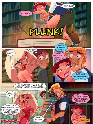College Perverts 4- Lust in Library 13 Incest Comics comics