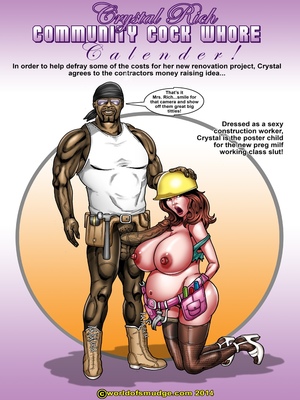 Porn Comics - Community Cock Whore-World of Smudge Interracial Comics