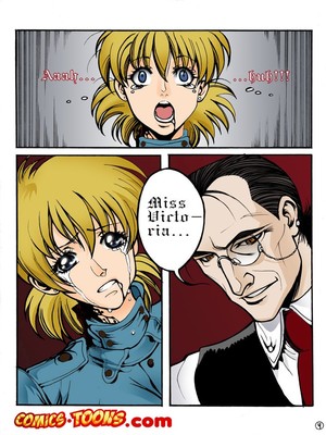 Crimson- Walter x Victoria (Hellsing) 05 Adult Comics comics