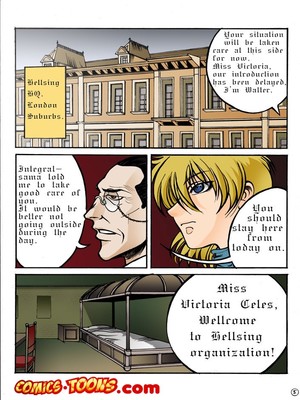 Crimson- Walter x Victoria (Hellsing) 06 Adult Comics comics