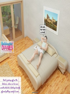 Porn Comics - Dad + Daughter Diaries- 02 3D Porn Comics