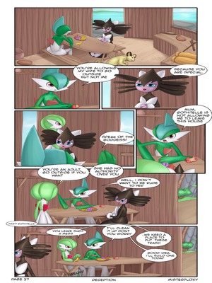 Deception (Pokemon) 33 Adult Comics, Furry Comics comics
