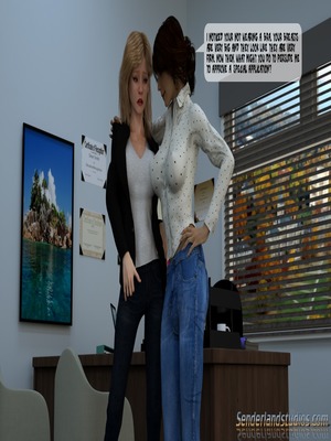 Dedra’s Story- The Office 10 3D Porn Comics comics