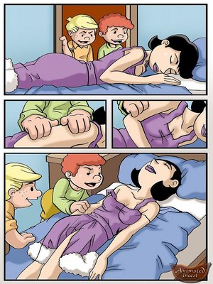 Dennis made his mom to go sleeping 02 Adult Comics comics