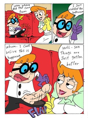 Dexter’s Laboratory- Dex Fix 08 Incest Comics comics