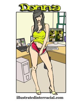 Porn Comics - Donna- illustrated interracial Interracial Comics