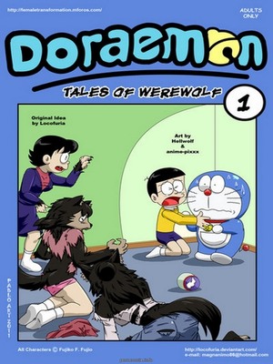 Porn Comics - Doraemon- Tales of Werewolf Adult Comics