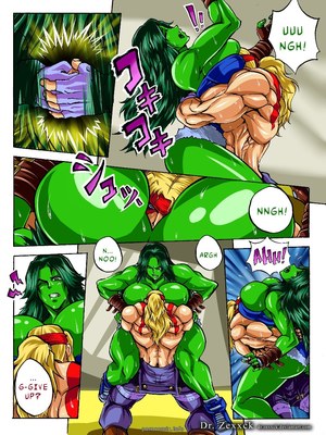 DR.Zexxck- Alex vs. She Hulk 04 Porncomics comics