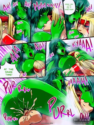 DR.Zexxck- Alex vs. She Hulk 11 Porncomics comics