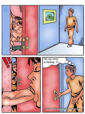 Drawingincest- Two Boys Fuck Their Sister 04 Incest Comics comics