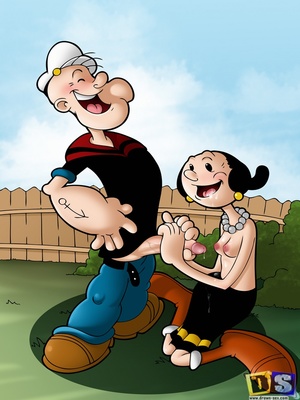 Drawn Sex- Popeye and Olive Oyl 10 Adult Comics comics