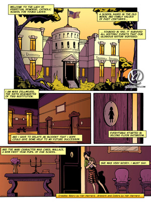 Eadult- School Girls’ Revenge 1-2 12 Adult Comics comics