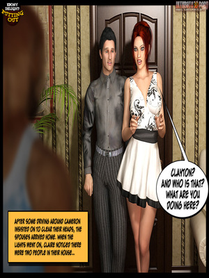 Ebony Delight- Putting out 23 3D Porn Comics comics