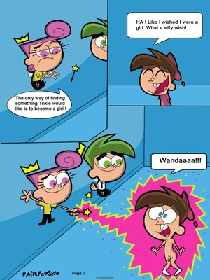 Breast Expansion Fairly Oddparents Trixie Porn - Fairly OddParents- Gender Bender Comics | HD Hentai Comics