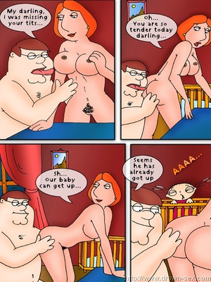Porn Comics - Family Guy – Bed Room Play Adult Comics