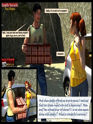 Family Secret- Nasty Weekend 20 3D Porn Comics comics