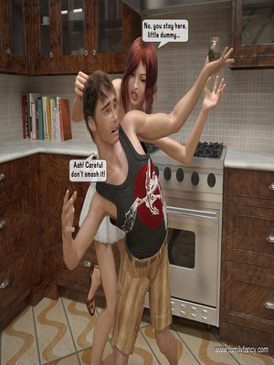 FamilyFancy- Spice up the family dinner 05 Incest Comics comics