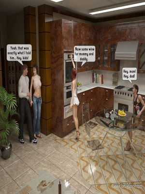 FamilyFancy- Spice up the family dinner 08 Incest Comics comics