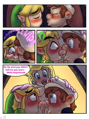 First Kiss (Legend of Zelda,Super Mario Bros) 02 Adult Comics comics