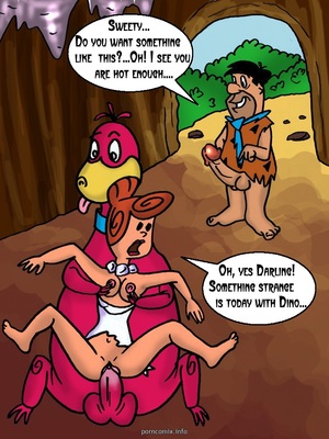 Flintstones in Cave Orgy 03 Adult Comics comics