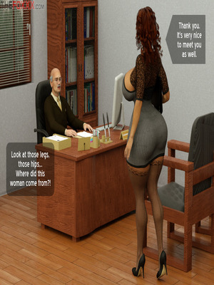 Foxxx – Azaleau2019s Job Interview 04 3D Porn Comics comics