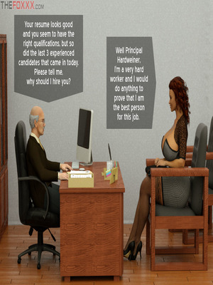 Foxxx – Azaleau2019s Job Interview 06 3D Porn Comics comics