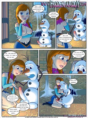Porn Comics - Frozen Parody 3- Iceman Adult Comics