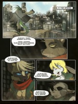 Furry- [Getta] The Sprawl 04 Adult Comics comics