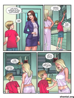 Porn Comics - GiantessFan- Mom Son-Yard Work 03  ( Comics)